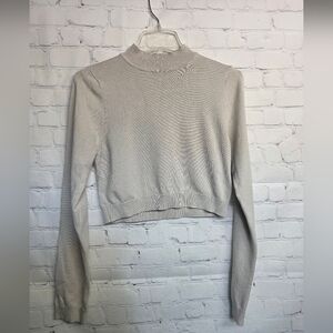 Pretty Little Thing / Cream Cropped Sweater